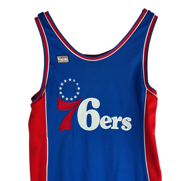 Philadelphia 76ers NBA Hardwood Classics Sporty Blue Red Lace Up Jersey  Dress M is available for purchase on au PAY Market - Imported Goods Online  Store Co.Ltd. | au PAY Market -